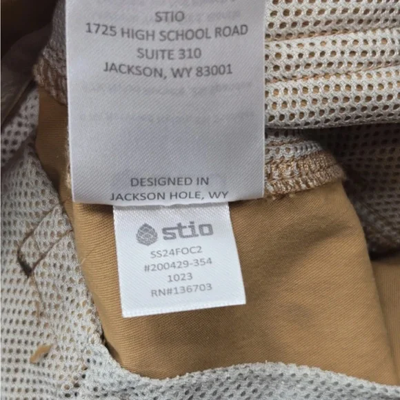 Stio Coburn Pants 30" Inseam In Mudslide Gorpcore Hiking Athletic Size 33R Mens - Picture 5 of 9